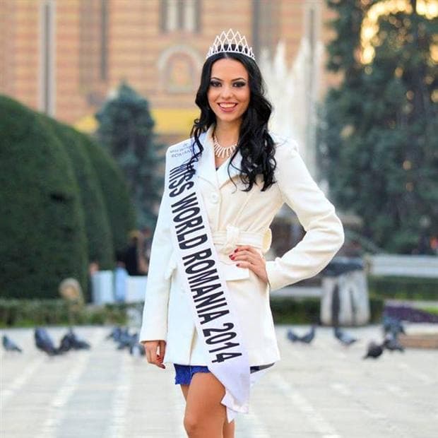 Bianca Adriana Fanu (Romania) Miss World 2014 (Courtesy: Official Facebook page)