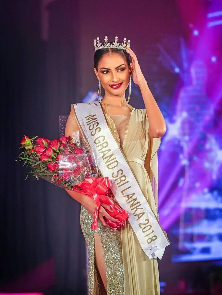 Pawani Vithanage Miss Grand Sri Lanka 2018, Finalist Miss Grand International 2018 (Photo Courtesy: MGI Official)