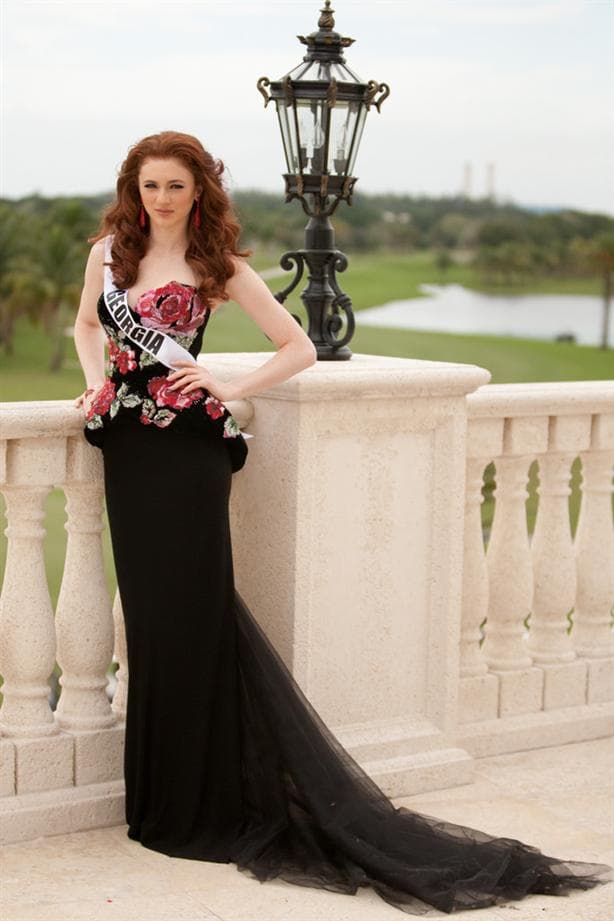Ana Zubashvili Miss Universe Georgia 2014