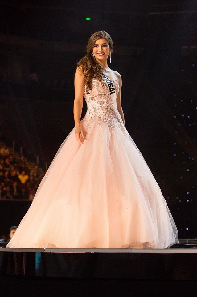 Flavia Brito Contestant from Portugal in Evening Gown for Miss Universe 2016 (Photo Credits: Facebook Official)