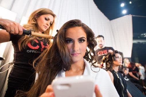 Serena Bucaj Miss USA 2016 Contestant During Grooming Session (Photo Credits: Facebook Official)