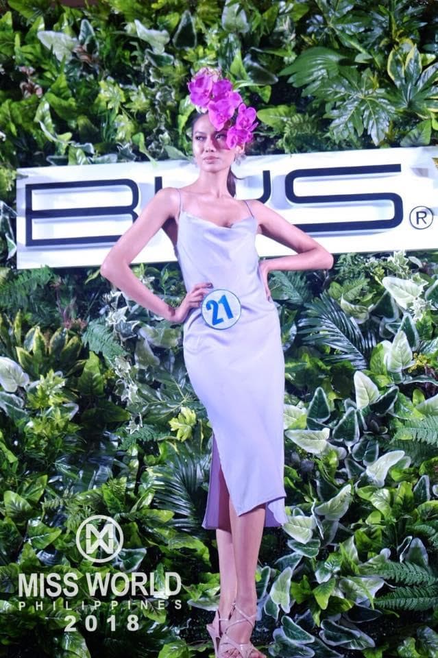 Annalita Pagunsan Vizcarra - Miss World Philippines 2018 Finalist (Photo Courtesy: Miss World Philippines Official FaceBook)