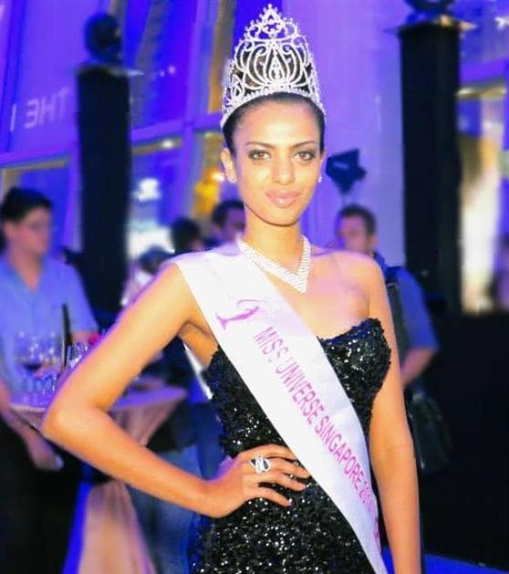 Rathi Menon Miss Universe Singapore 2014