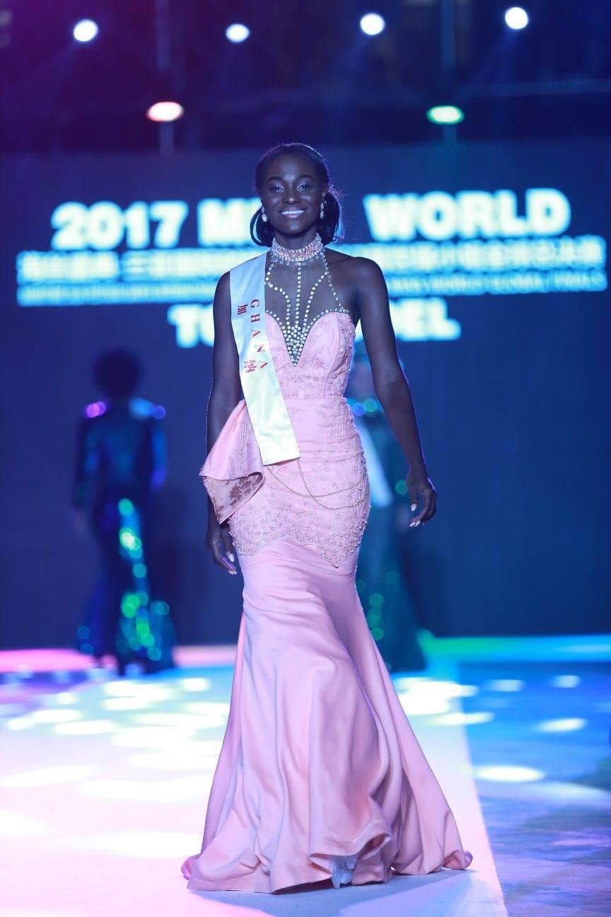 Afua Asieduwaa Akrofi Miss World Ghana 2017 - Finalist Miss World 2017 (Photo Courtesy: Miss World Official)