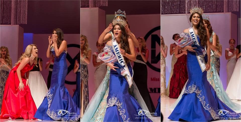Victoria Mendoza from United States of America for Miss World 2015