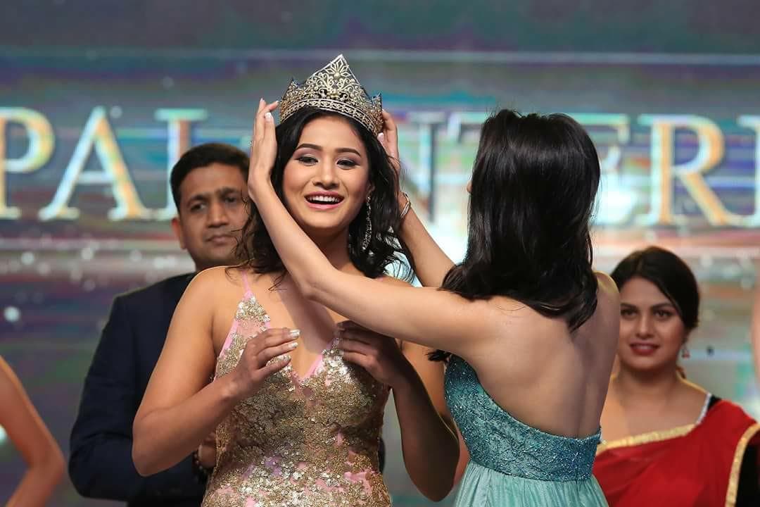 Ronali Amatya Crowned Miss Nepal International 2018 Contestant No. 02 (Photo Credit: Shrinkhala Khatiwada Facebook Page)