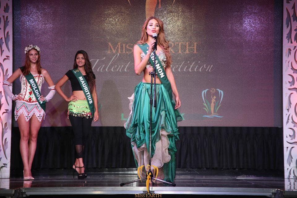 Carole Kahwagi contestant from Lebanon for Miss Earth 2016 (Photo Credits: Facebook Official/ Miss Earth Organization)