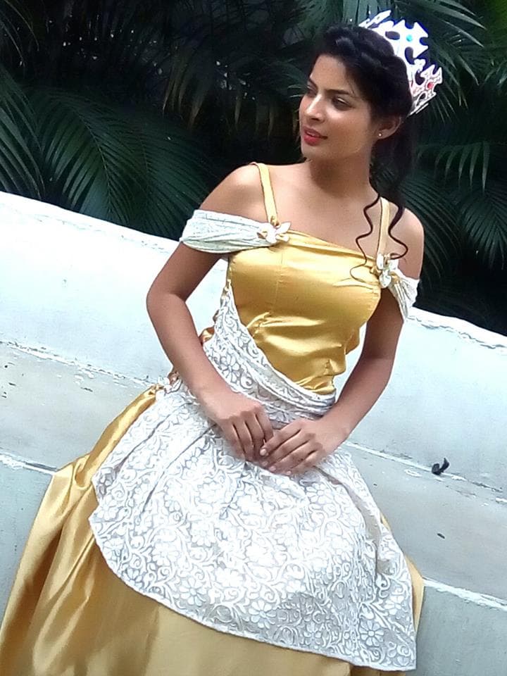Navpreet Kaur Contestant Femina Miss India 2016 in Swimsuit (Photo Credits: Femina Miss India 2016 Facebook Official)