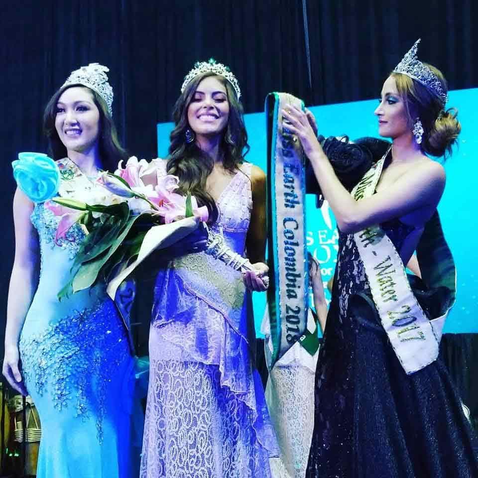 Valeria Ayos Bossa Crowned Miss Earth Colombia 2018