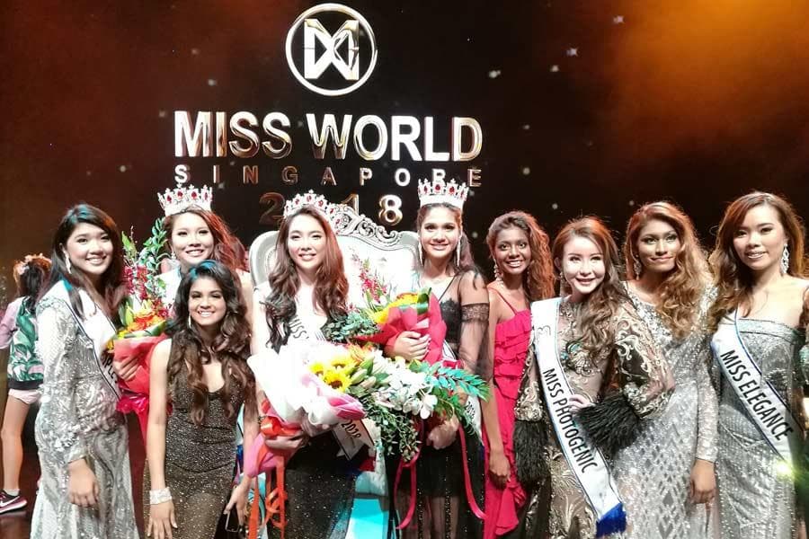 Vanessa Annelise Peh winner Miss World Singapore 2018 (Photo Source: MW Singapore Official FaceBook)