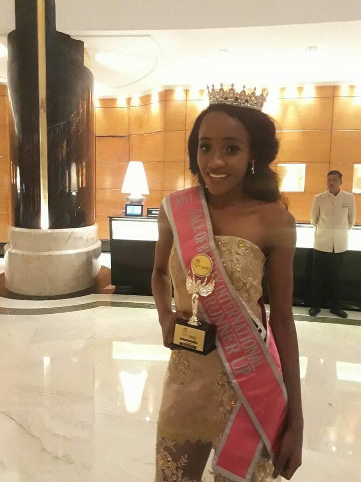 Mpoi Mahao Miss World Lesotho 2017 - Finalist Miss World 2017 (Photo Courtesy: Miss World/ Facebook Official)