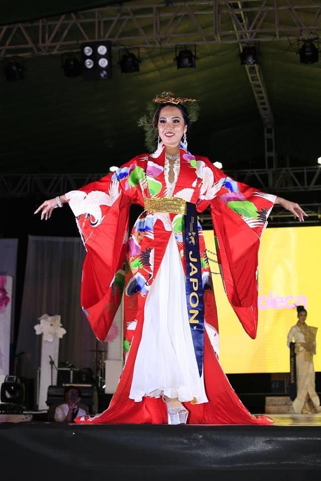 Yuika Tsutsumi Miss United Continents Japan 2017 - Finalist for Miss United Continents 2017 in national costume (Photo Credit: Miss United Continents Official)