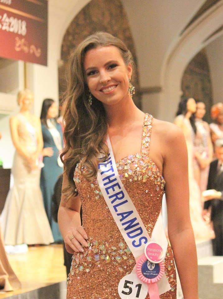 Zoë Amber Niewold Miss International Netherlands 2018, Finalist Miss International 2018 (Photo Source: Miss International Organization)