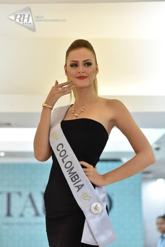 Maria Camila Soleibe (Colombia) - Reina Hispanoamericana 2016 Finalist (Photo Credits: Official Facebook/ Instagram)