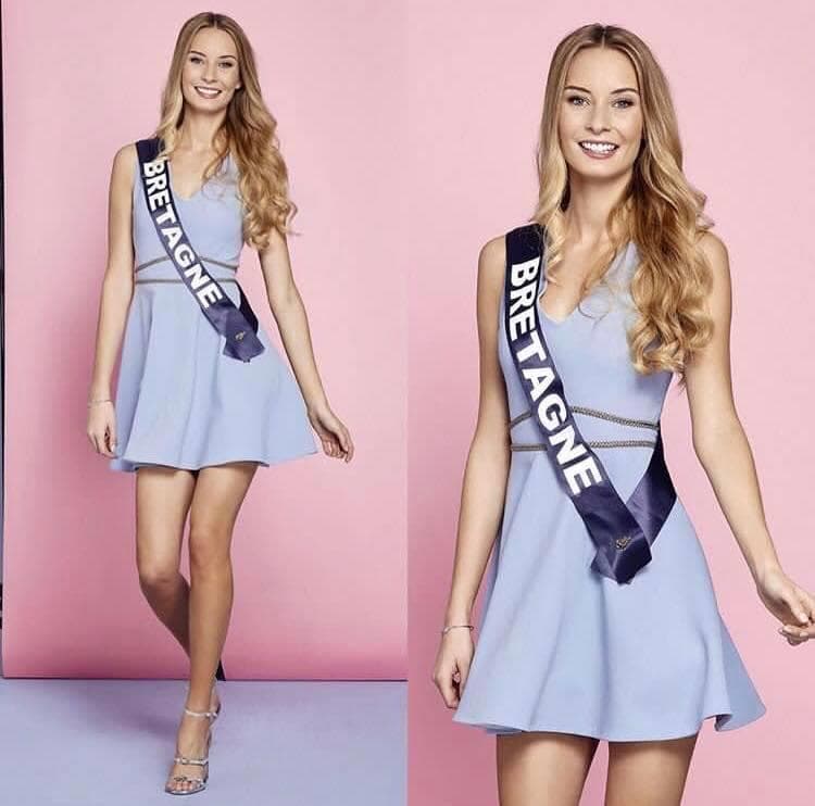 Emilie Bachellereau Miss Bretagne 2018, Finalist Miss France 2019 (Photo Credits: Miss France/ Contestant Official FaceBook)