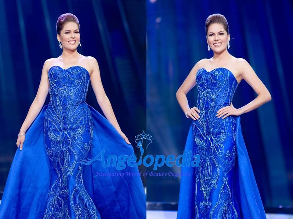 Cloie Syquia Skarne from Sweden - Evening Gown Round Top 16 finalists Miss Earth 2016