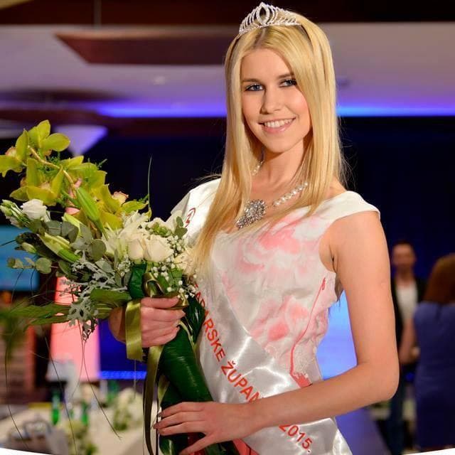 Anja Bijelić from Zadar for Miss Hrvatske 2015 (Miss World Croatia 2015)