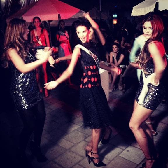 Migbelis Castellanos Miss Universe Venezuela 2014: Salsa Dancing