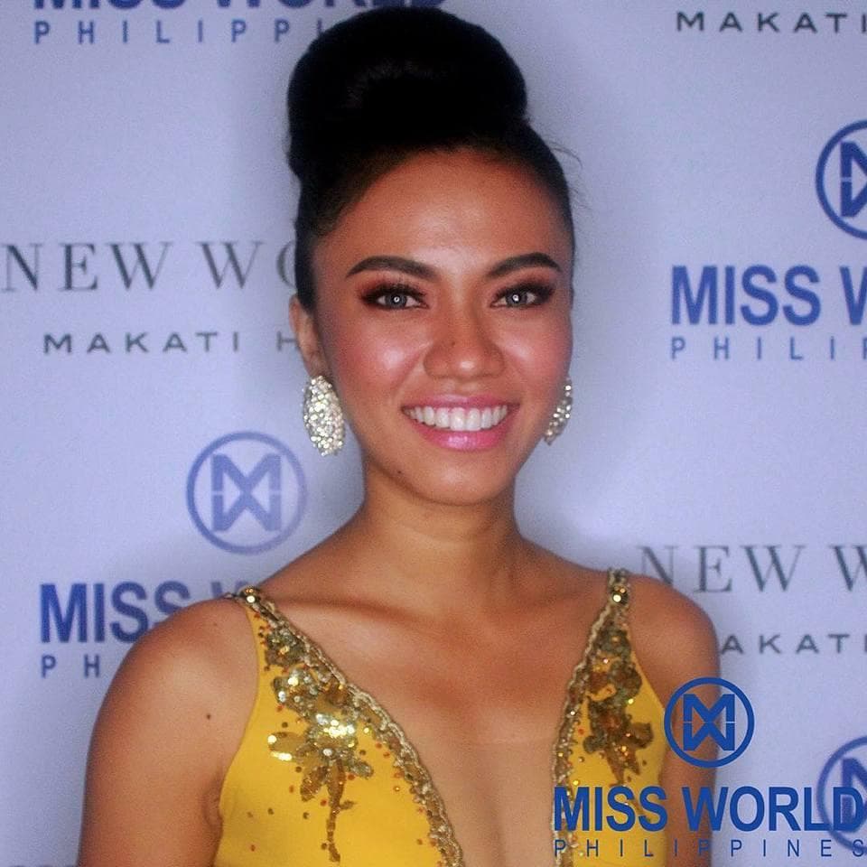 Ethel Abellanosa - Miss World Philippines 2017 Contestant #16 (Photo Courtesy - Miss World Philippines/ Facebook)