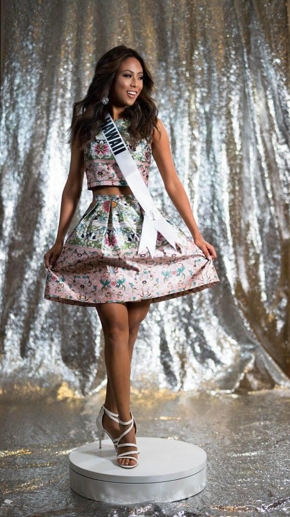 Julie Kuo Miss Hawaii USA 2017 Official Photoshoot (Photo Credit: Miss USA Facebook Official)