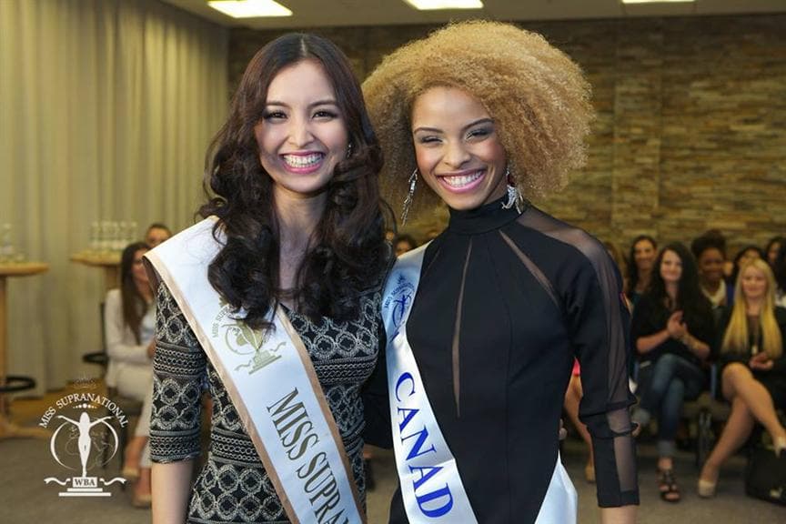 Gabriela Clesca Vallejo (Canada) Miss Supranational 2014 Sash Ceremony