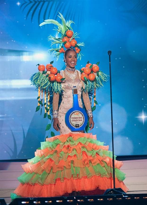 Laurien Angelista Miss Universe Curacao 2014 National Costume