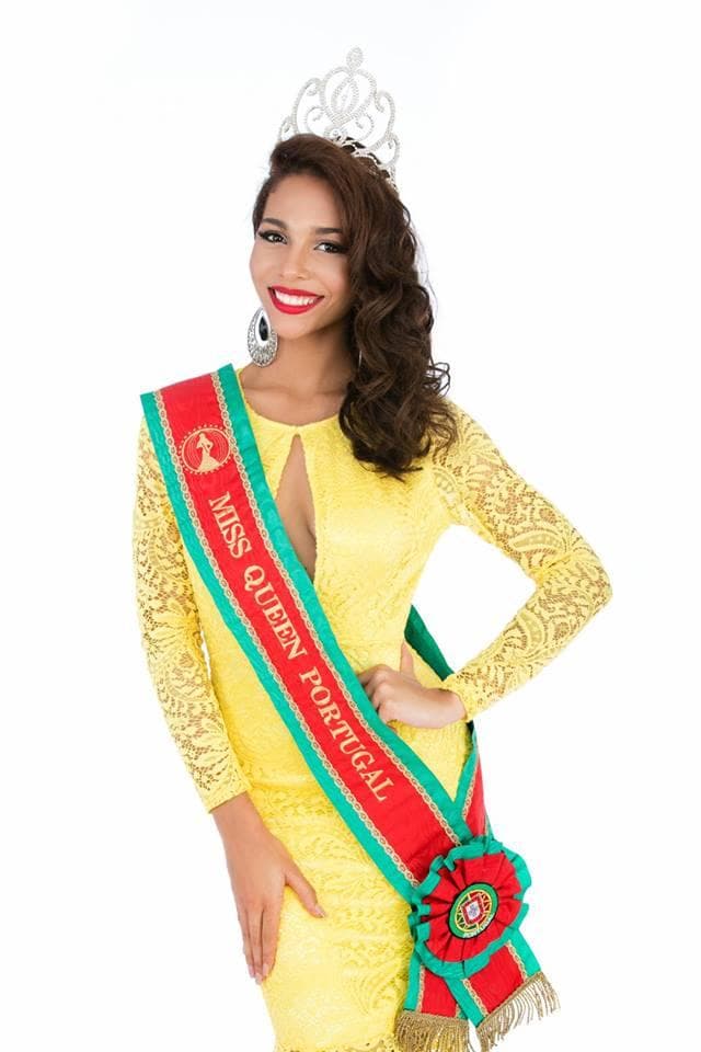Berth Elouga contestant from Portugal in Long Gown for Miss Earth 2015