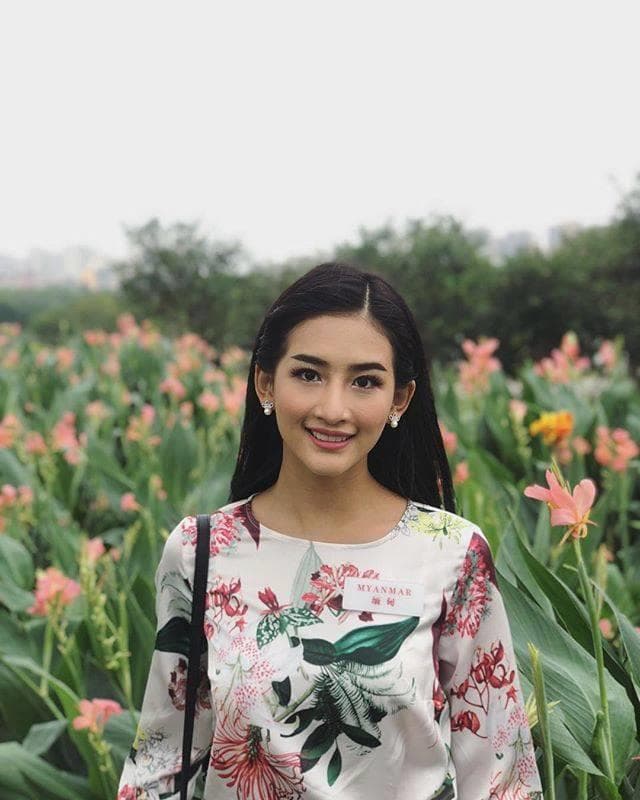 Han Thi Thet Lwin Miss World Myanmar 2018, Miss World 2018 Contestant (Photo Credits: Miss World/ Candidate Official FaceBook/ Instagram)