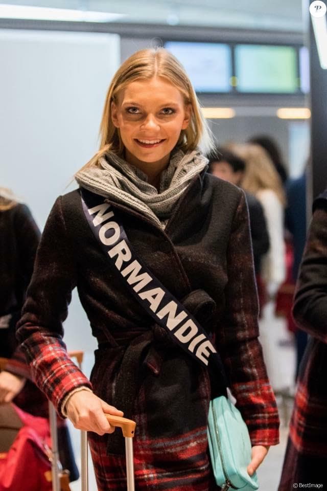 Anaëlle Chrétien Miss Normandie 2018, Finalist Miss France 2019 (Photo Credits: Miss France/ Contestant Official FaceBook)