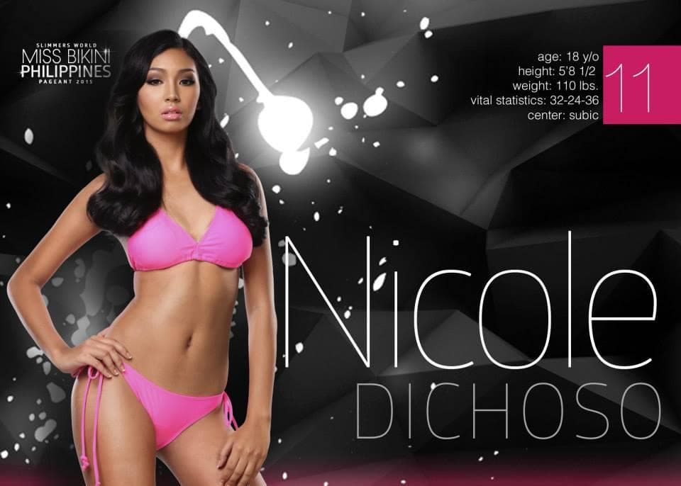 Nicole Shaye Dichoso Contestant Slimmers World Miss Bikini Philippines 2015 (Photo Credits - Official Facebook)