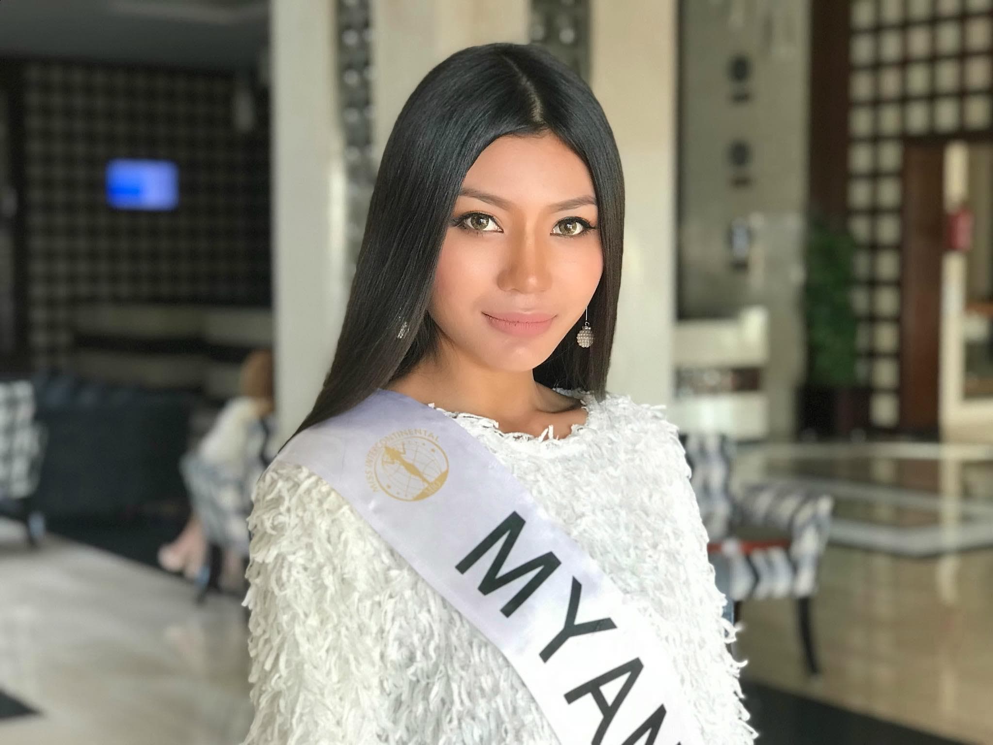 Khaing Memelin Miss Intercontinental Myanmar 2017 (Photo Credit: Miss Intercontinental/ Contestant FaceBook Official)
