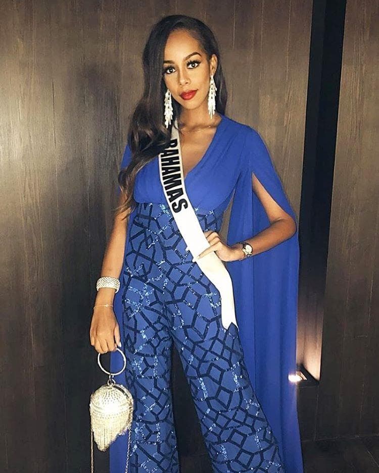 Danielle Simone Grant Miss Universe Bahamas 2018, Miss Universe 2018 Contestant (Photo Courtesy: Miss Universe/Candidate FaceBook/ Instagram)