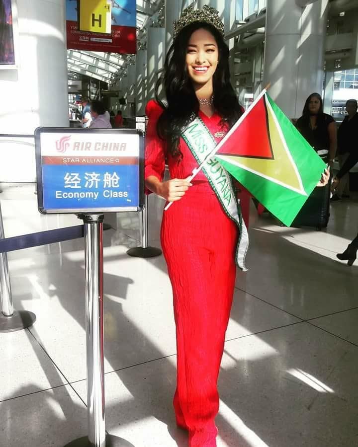 Vena Mookram Miss World Guyana 2017 - Finalist Miss World 2017 (Photo Courtesy: Miss World/ Facebook Official)