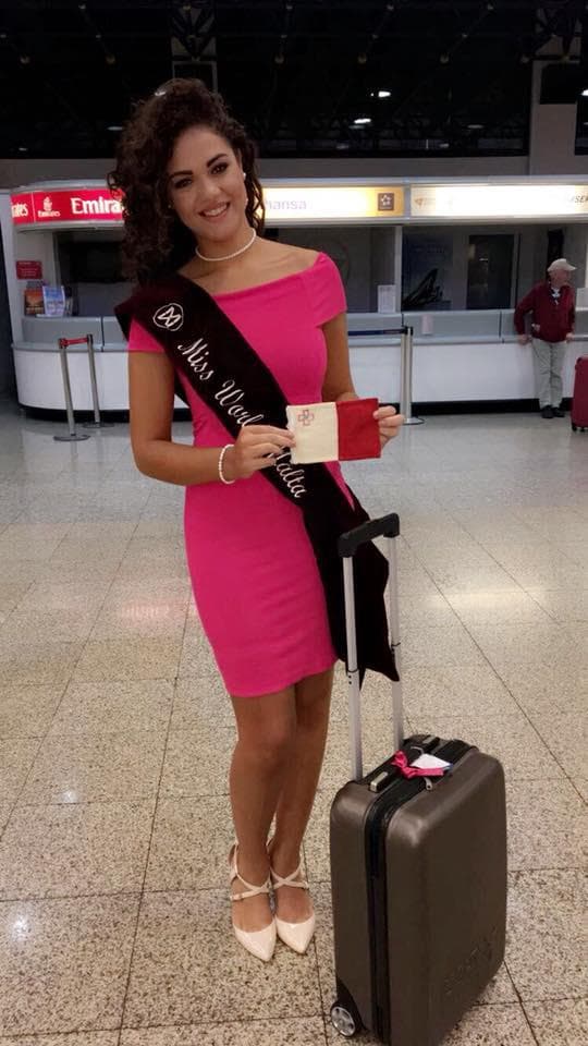 Michela Galea Miss World Malta 2017 - Finalist Miss World 2017 (Photo Courtesy: Miss World/ Facebook Official)