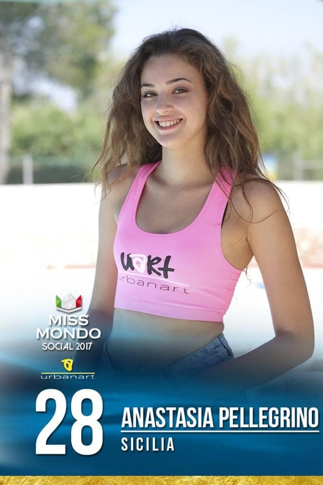 Anastasia Pellegrino Miss Mundo Sicilia 2017 - Contestant for Miss Mondo Italia 2017/ Miss World Italy 2017 (Photo Courtesy Miss Mundo Italia Official)