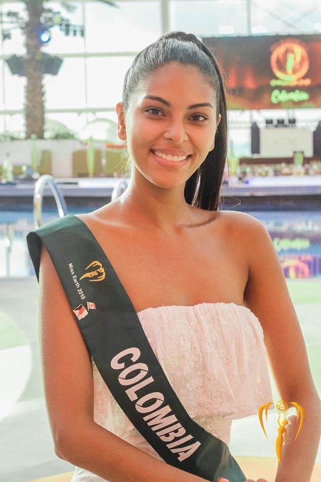 Valeria Ayos Bossa Miss Earth Colombia 2018, Finalist Miss Earth 2018 (Photo Courtesy: Miss Earth/ Candidate Official FaceBook/ Instagram)