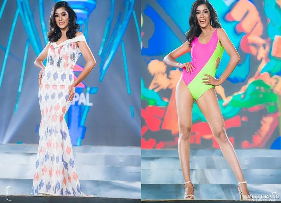 Urussa Joshi Miss Grand Nepal 2018, Finalist Miss Grand International 2018 at Preliminary Competition (Photo Courtesy: MGI Official)