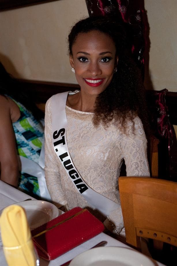Roxanne Didier-Nicholas Miss Universe Saint Lucia 2014