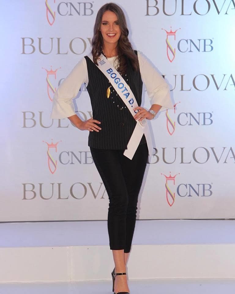Zara Skaugvoll Triana from Bogotá, Finalist Miss Colombia 2019/ Señorita Colombia 2019 (Photo Source: Concurso Nacional de Belleza Colombia Official)