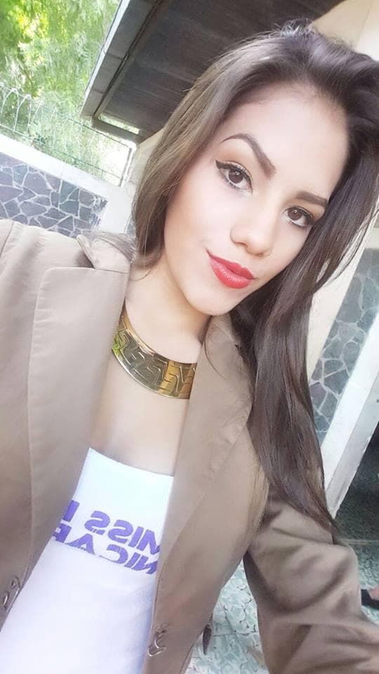 Oriana Julissa Sanchez contestant Miss Mundo Nicaragua 2016