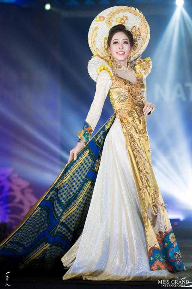 Bùi Phương Nga Miss Grand Vietnam 2018, Finalist Miss Grand International 2018 at National Costume Competition (Photo Courtesy: MGI Official)