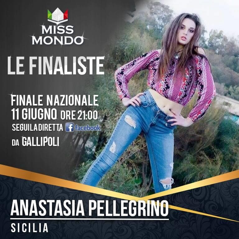 Anastasia Pellegrino Miss Mundo Sicilia 2017 - Contestant for Miss Mondo Italia 2017/ Miss World Italy 2017 (Photo Courtesy Miss Mundo Italia Official)