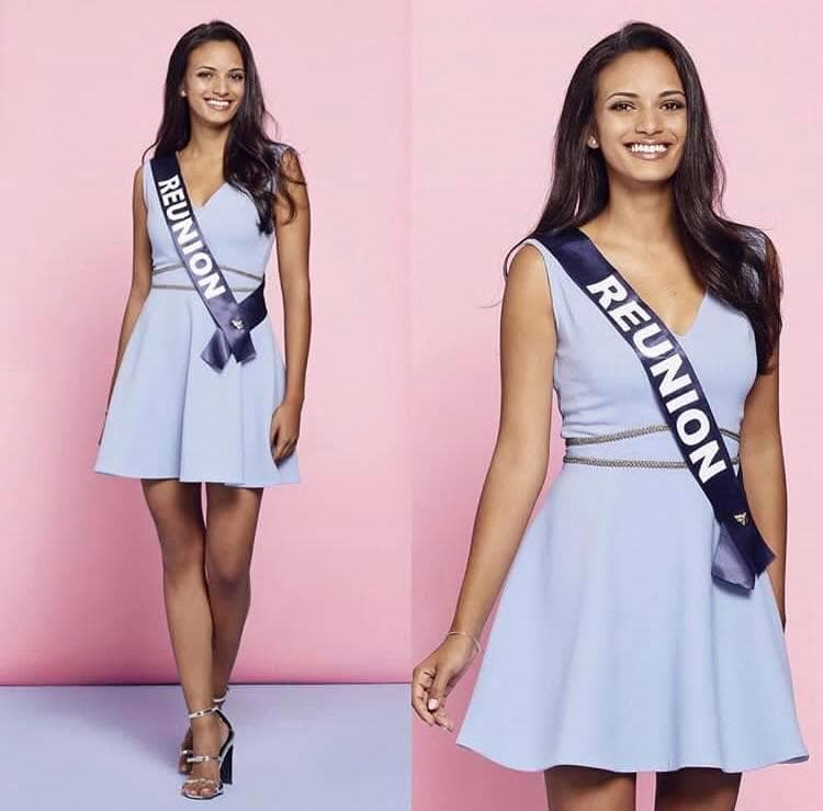 Morgane Soucramanien Miss Réunion 2018, Finalist Miss France 2019 (Photo Credits: Miss France/ Contestant Official FaceBook)