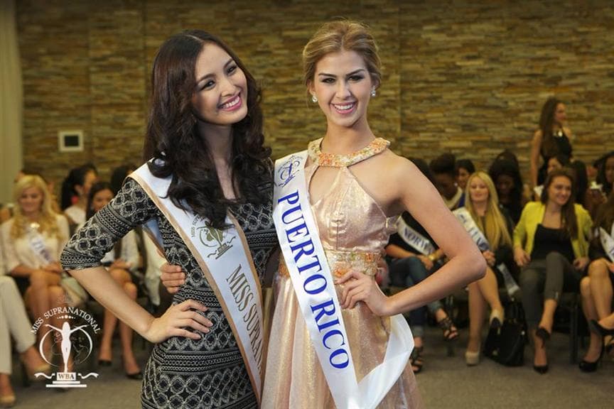 Barbara Marrero (Puerto Rico) Miss Supranational 2014 Sash Ceremony