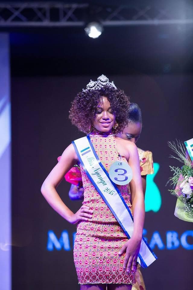 Reine Ngotala Miss Gabon 2015 contestant
