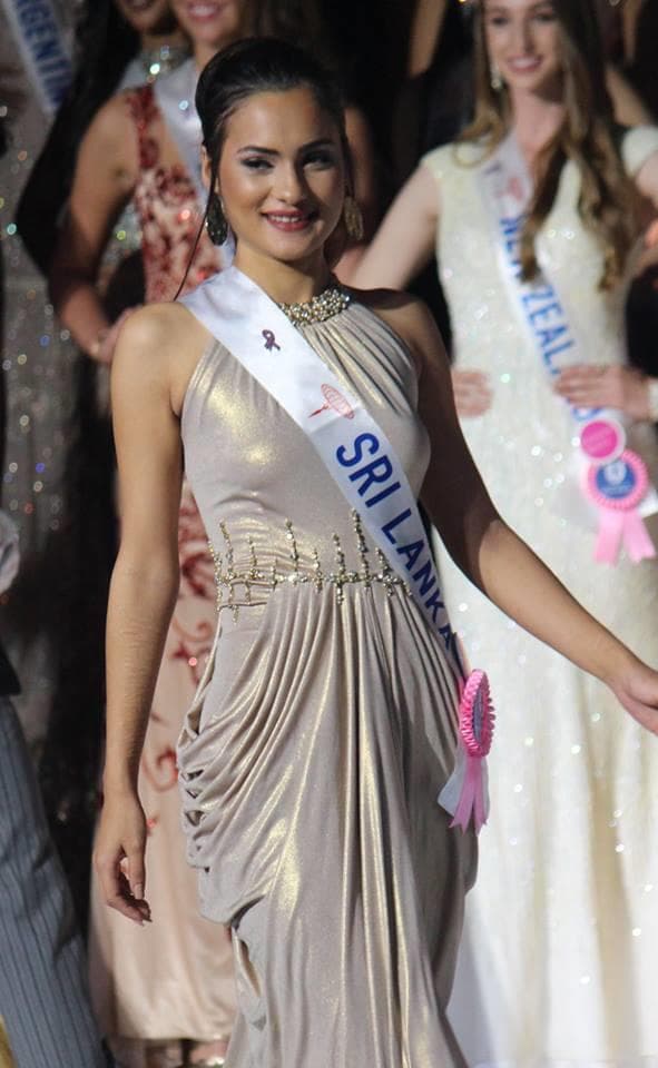 Natalee Theresa Fernando Miss International Sri Lanka 2018, Finalist Miss International 2018 (Photo Source: Miss International Organization)