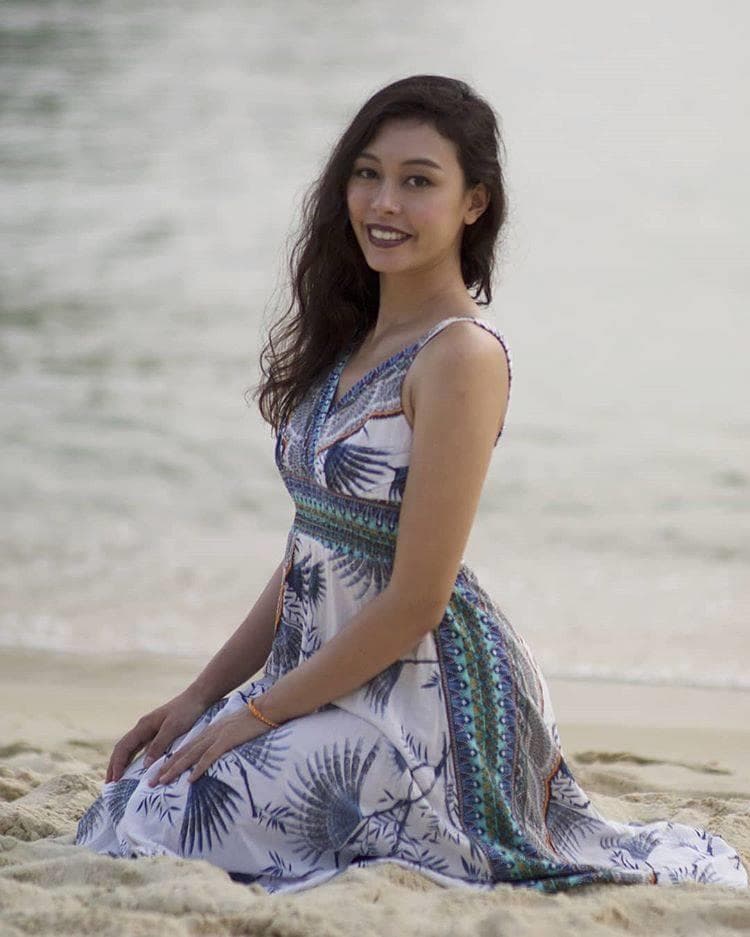 Chloé Padirac Miss Universe Singapore 2018 Finalist (Photo Source: Instagram)