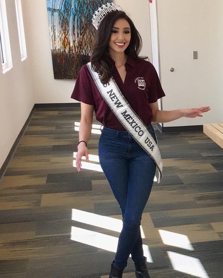 Kristen Leyva Miss New Mexico USA 2018 for Miss USA 2018 (Photo Credit: Miss USA/ Contestant Official FaceBook/Instagram)