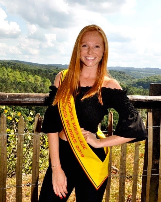 Stephanie Simon Finalist Miss België 2019/ Miss Belgium 2019 (Photo Courtesy: Miss Belgium Official)