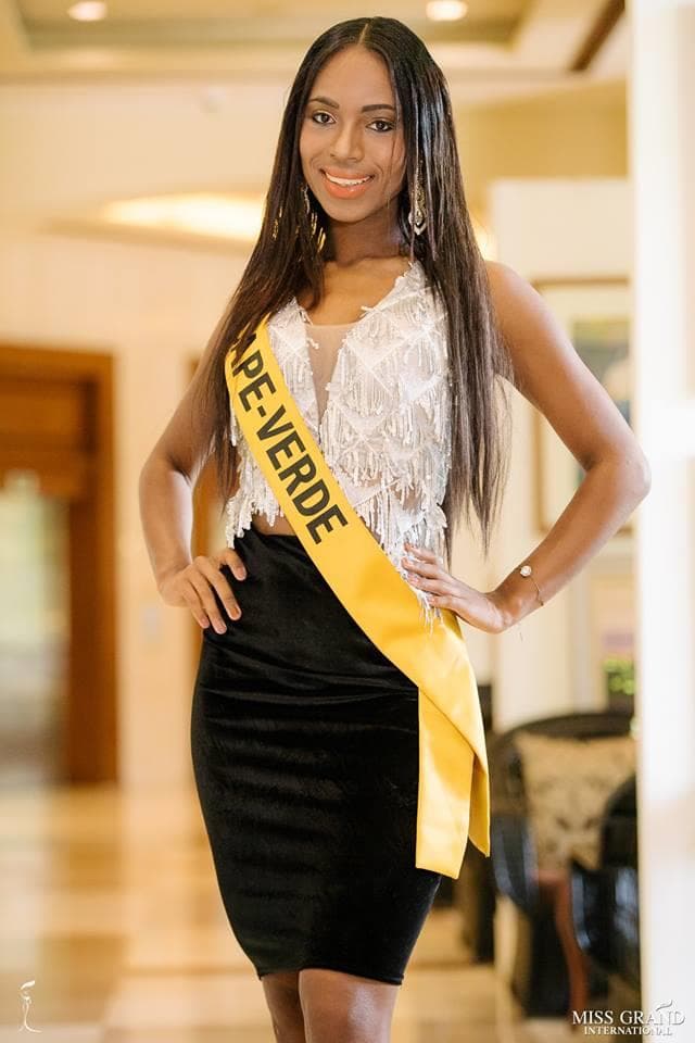 Prissy Gomes Miss Grand Cape Verde 2018, Finalist Miss Grand International 2018 (Photo Courtesy: MGI Official)